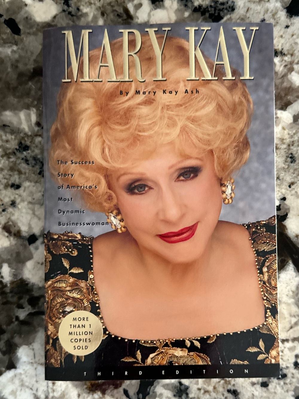 Mary Kay Blonde Wig Styling Guide — Blonde, Black & Gold Accents